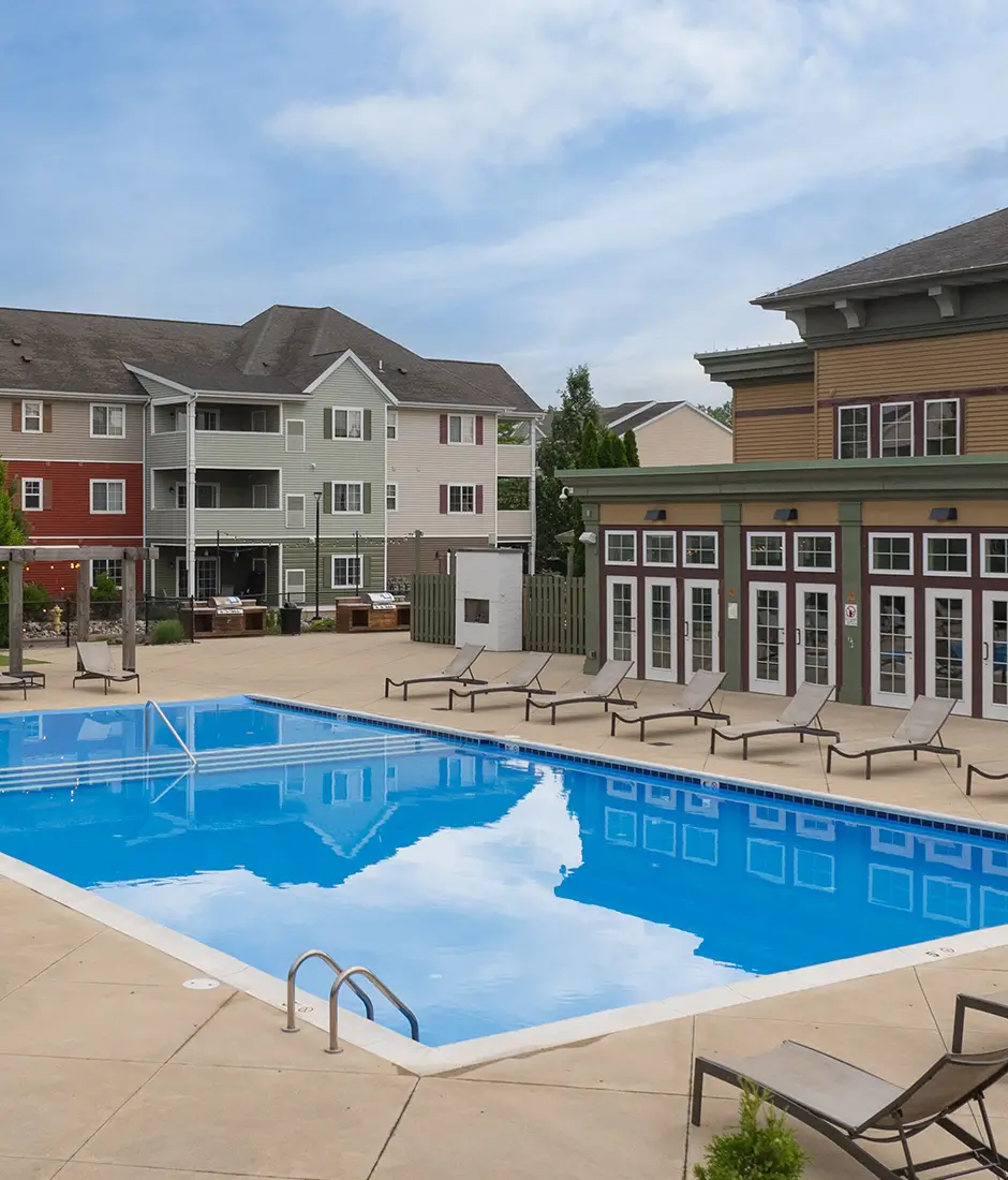 resort style pool