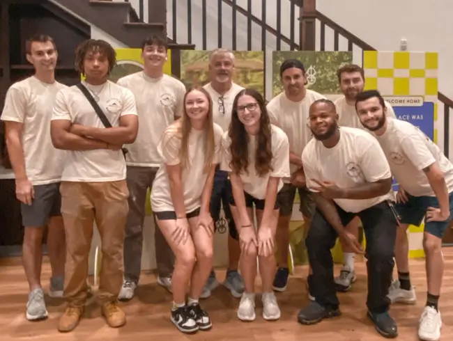 group of young adults