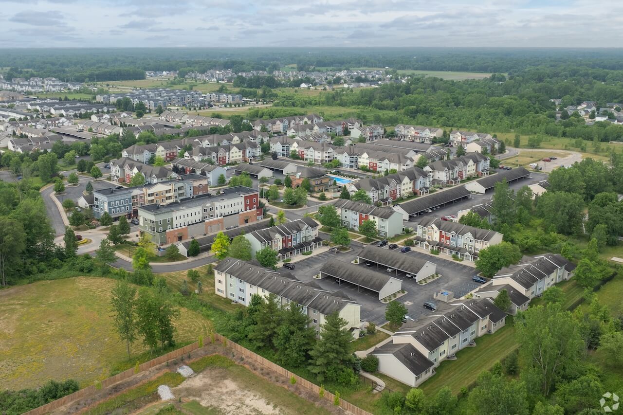 aerial view